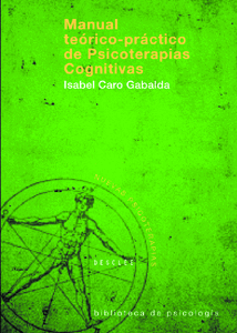MANUAL TE�RICO-PR�CTICO DE PSICOTERAPIAS COGNITIVAS