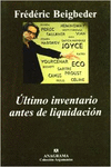 �LTIMO INVENTARIO ANTES DE LIQUIDACI�N