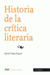 HISTORIA DE LA CR�TICA LITERARIA