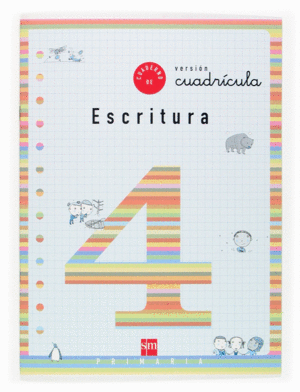 CUADERNO 4 DE ESCRITURA, CUADR�CULA. 2 PRIMARIA