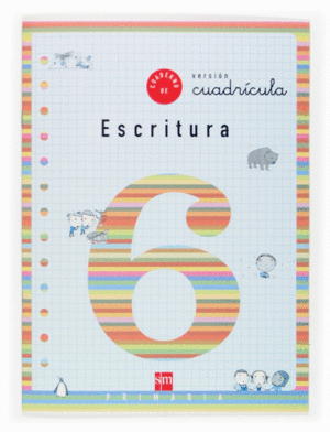 CUADERNO 6 DE ESCRITURA, CUADR�CULA. 2 PRIMARIA
