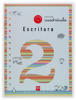 CUADERNO 2 DE ESCRITURA, CUADR�CULA. 1 PRIMARIA