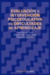 EVALUACIN E INTERVENCIN PSICOEDUCATIVA EN DIFICULTADES DE APRENDIZAJE