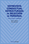ENTREVISTA CONDUCTUAL ESTRUCTURADA DE SELECCI�N DE PERSONAL