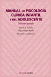 MANUAL DE PSICOLOGA CLNICA INFANTIL Y DEL ADOLESCENTE