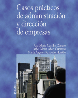 CASOS PRCTICOS DE ADMINISTRACIN Y DIRECCIN DE EMPRESAS