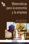 MATEM�TICAS PARA LA ECONOM�A Y LA EMPRESA