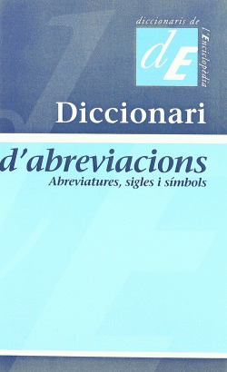 DICCIONARI D'ABREVIACIONS