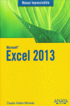 EXCEL 2013