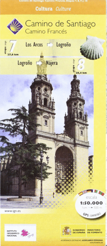 CAMINO DE SANTIAGO. HOJA 4, ETAPAS (7-8-9-10)