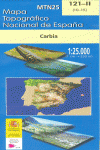 MTN 25. HOJA 121-II, CARBIA