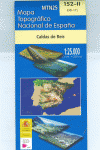 MTN 25. HOJA 152-II, CALDAS DE REIS