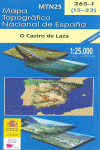 MTN 25. HOJA 265-I, O CASTRO DE LAZA
