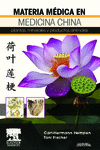 MATERIA M�DICA EN MEDICINA CHINA