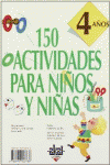 150 ACTIVIDADES PARA NIOS Y NIAS DE 4 AOS