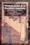 HISTORIA SOCIAL DE LA LITERATURA ESPAOLA (2 VOLMENES)