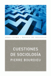 CUESTIONES DE SOCIOLOG�A