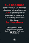 QU� HACEMOS CON LA LITERATURA