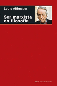 SER MARXISTA EN FILOSOFA