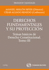 ORGANIZACI�N GENERAL Y TERRITORIAL DEL ESTADO. TEMAS B�SICOS.DCHO.CONS.TOMO III