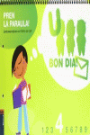 QUADERN LECTOESCRIPTURA N� 4 PREN LA PARAULA! ED.INFANTIL