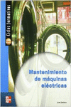 MANTENIMIENTO DE MAQUINAS ELECTRICAS - CICLO FORMATIVO - GRADO MEDIO