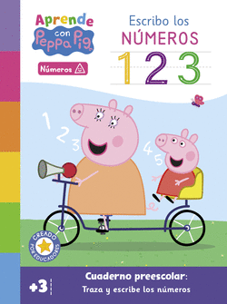 APRENDE CON PEPPA. ESCRIBO LOS N�MEROS