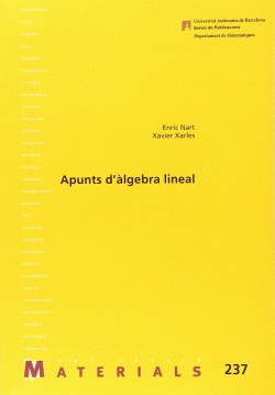 APUNTS D'�LGEBRA LINIAL