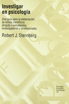 INVESTIGAR EN PSICOLOG�A