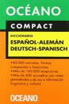 OCANO COMPACT DICCIONARIO ESPAOL - ALEMN / DEUTSCH - SPANISCH