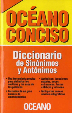 DICCIONARIO DE SINNIMOS Y ANTNIMOS - OCANO CONCISO