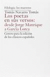 POETAS EN SUS VERSOS: DESDE JORGE MANRIQUE A GARC�A LORCA