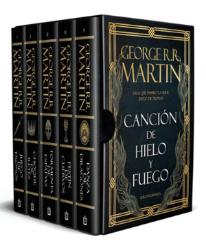 ESTUCHE CANCIN DE HIELO Y FUEGO (EDICIN LIMITADA)