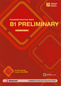 RICHMOND B1 PRELIMINARY PRACTICE TESTS STUDENT + PLATFORM ACCESS CODE