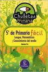 5º DE PRIMARIA FÁCIL. LIBRO DE CONTENIDOS