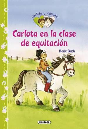 CARLOTA EN LA CLASE DE EQUITACIN