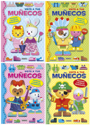 VISTE A TUS MUECOS (4 TTULOS)