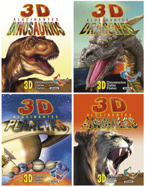 3D ALUCINANTES (4 TTULOS)