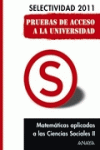 MATEM�TICAS APLICADAS A LAS CIENCIAS SOCIALES II. PRUEBAS DE ACCESO A LA UNIVERS