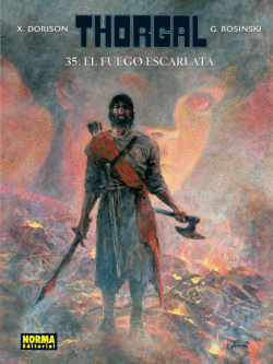 PAN 133 THORGAL 35. EL FUEGO ESCARLATA