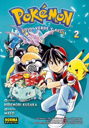 POKEMON 2 ROJO VERDE Y AZUL 2