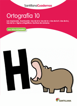 ORTOGRAFIA 12 SANTILLANA CUADERNOS
