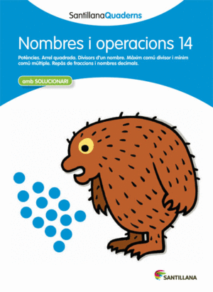 SANTILLANA QUADERNS NOMBREI OPERACION 14