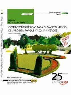 MANUAL OPERACIONES BSICAS DE MANTENIMIENTO EN PARQUES Y JARDINES