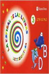 ESPIRAL LETRAS. LECTOESCRITURA 3 LETRA PALO