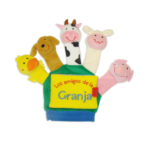 MIS AMIGOS DE LA GRANJA (LIBRO GUANTE CON TTERES DE DEDO)