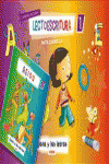 LECTOESCRITURA CUADERNO 1 PAUTA CUADRICULA + 1 CUENTO