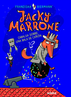 JACKY MARRONE CABALGA SOBRE UNA BALA DE CA��N