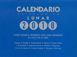 CALENDARIO ASTROLGICO LUNAR 2018