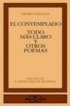 EL CONTEMPLADO. TODO LO M�S CLARO Y OTROS POEMAS